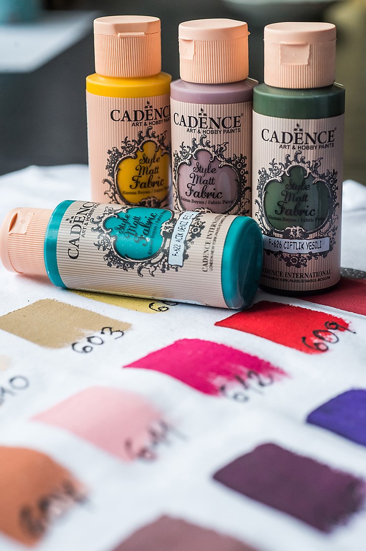 Barva na textil Cadence Style Matt 59ml čokoládová hnědá