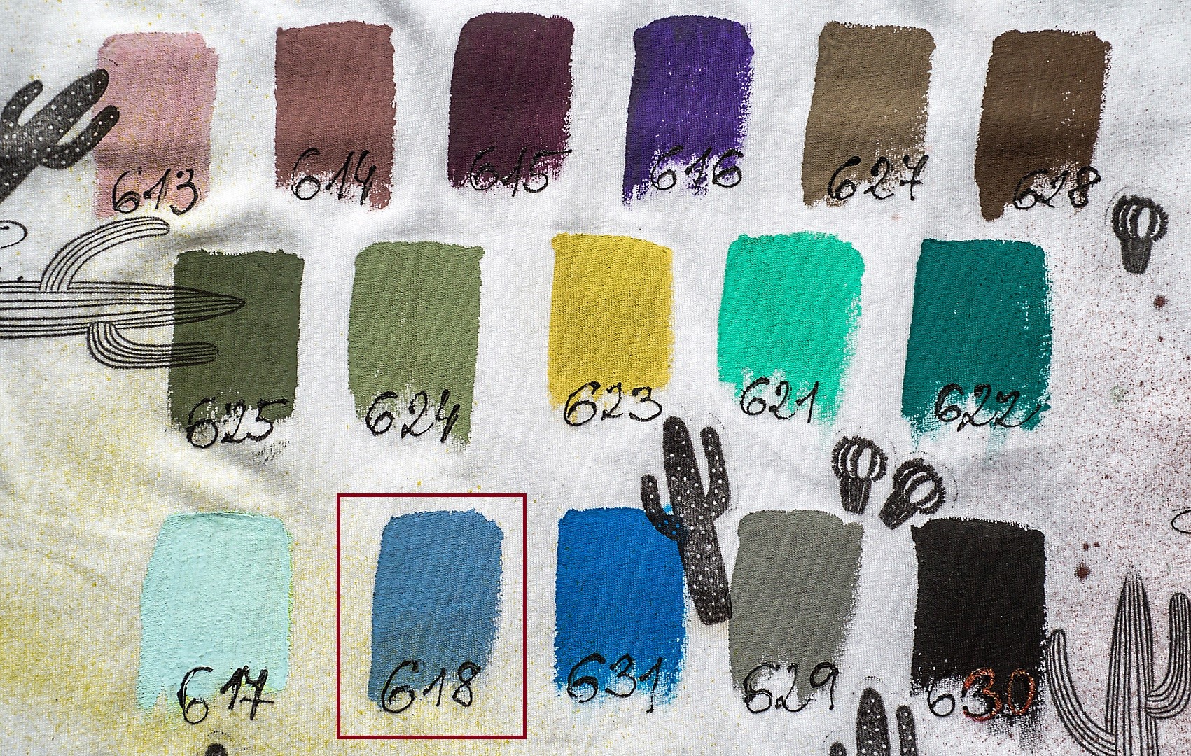 Barva na textil Cadence Style Matt 59ml modrozelená