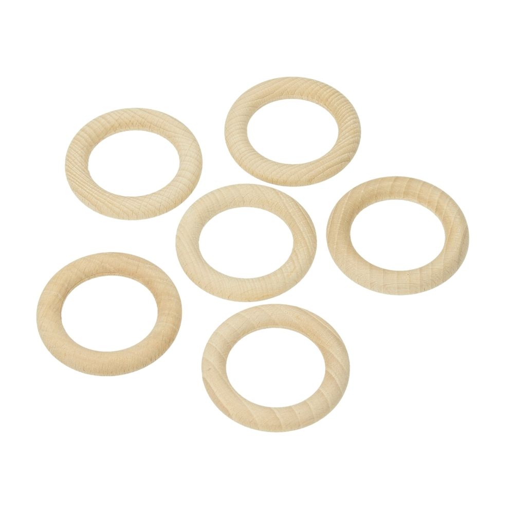 Dřevěný kroužek Ø56mm 1ks