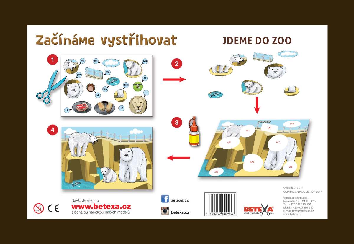 Začínáme vystřihovat  Jdeme do ZOO