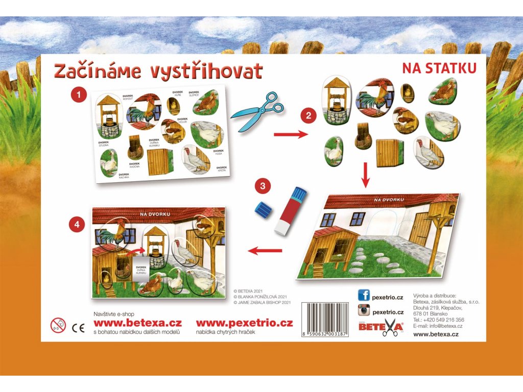 Začínáme vystřihovat Na statku