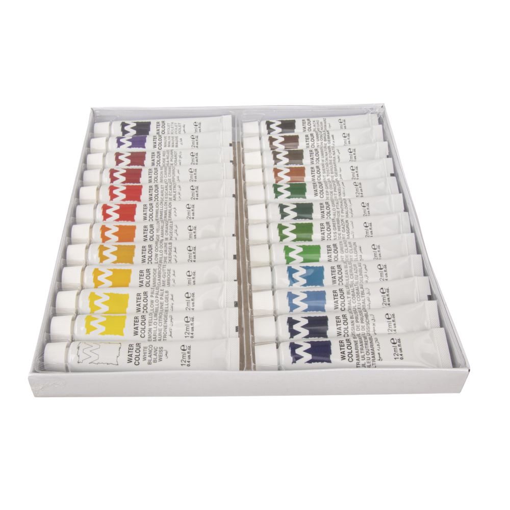 Akvarelové barvy sada 24x12ml Rayher