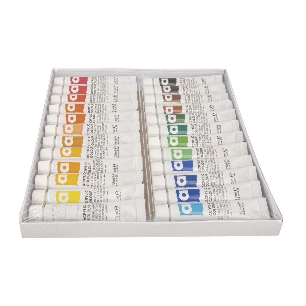 Akrylové barvy sada 24x12ml Rayher