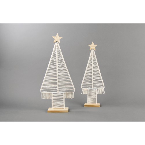 ..poslední 1ks Kovový polotovar pro macrame s dřevěnou podložkou 38x15cm