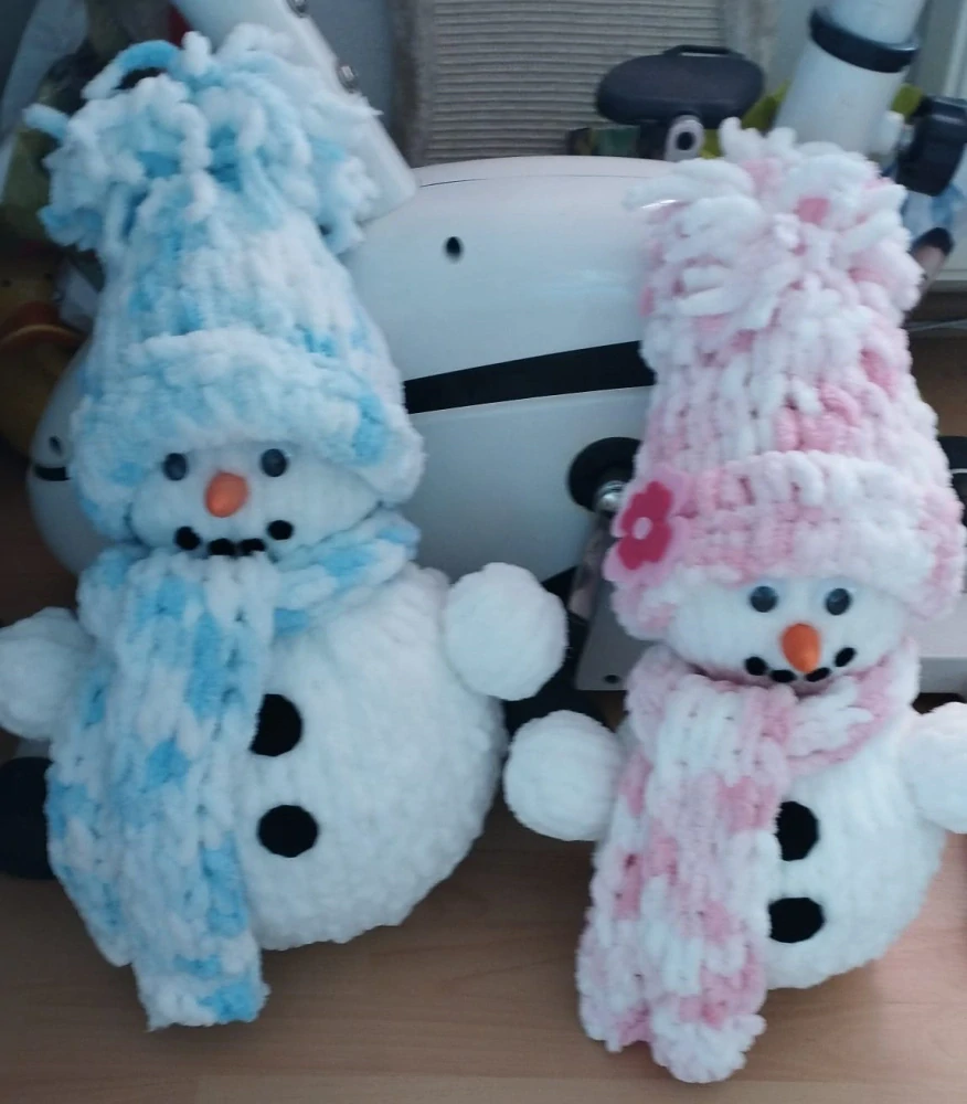 ..poslední 2ks Příze Puffy Color růžová/bílá mix Alize