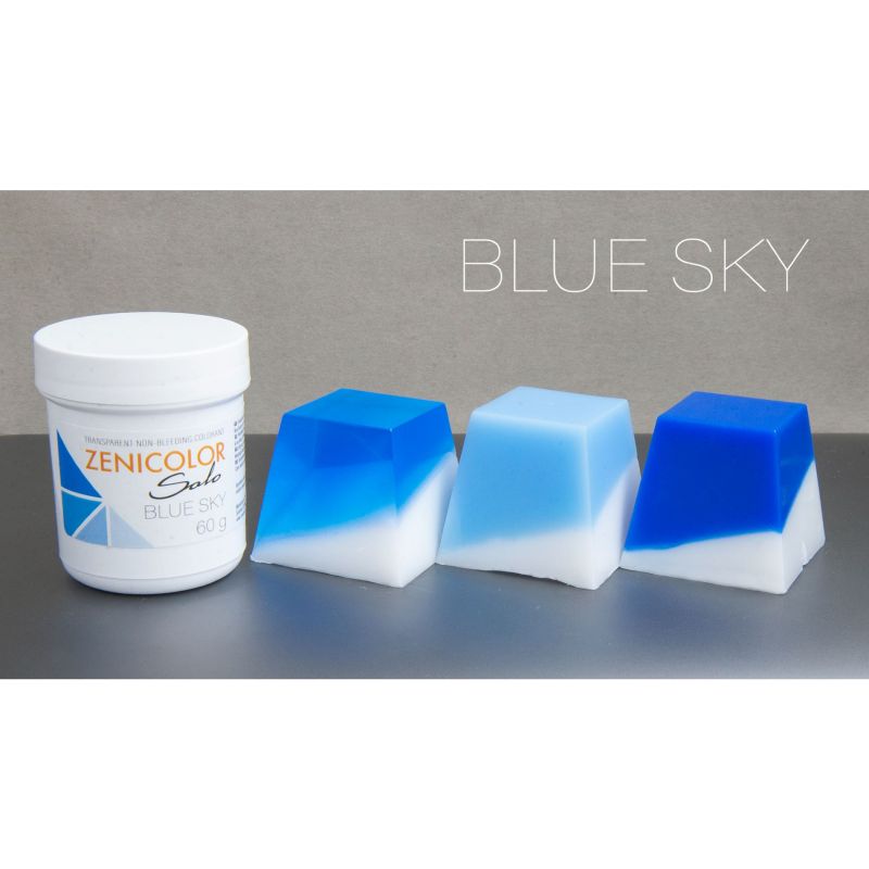 Barva do mýdlové hmoty 30g blue sky
