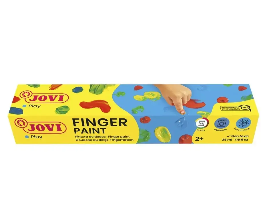 Prstové barvy 5x35ml JOVI