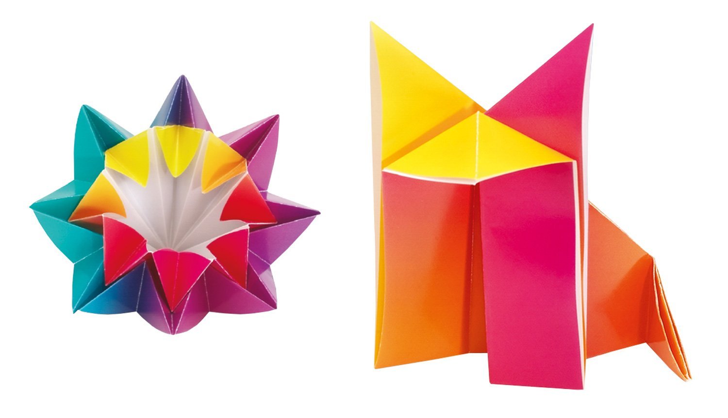 Origami papír duhový 10 x10 cm 100 archů