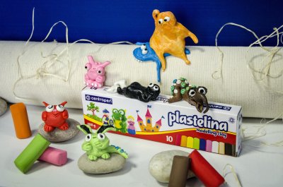 Plastelína modelína 200g 10ks CENTROPEN