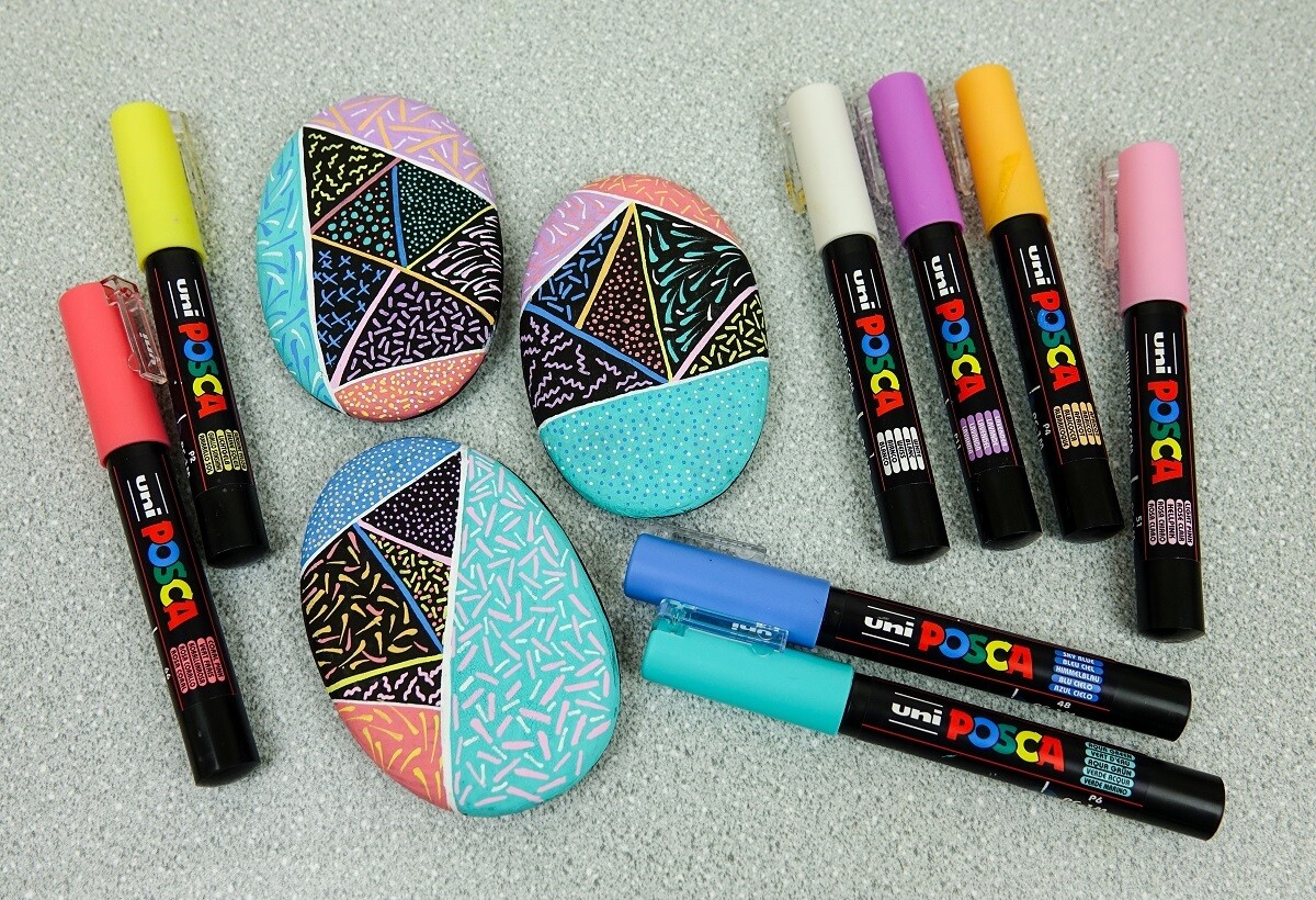 POSCA 1M žlutý popisovač hrot 0,7-1mm