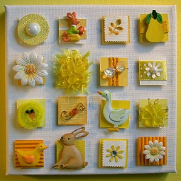 Inchies 5x5x0,2cm čtverečky 