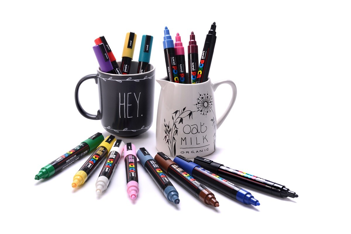 POSCA 1M žlutý popisovač hrot 0,7-1mm