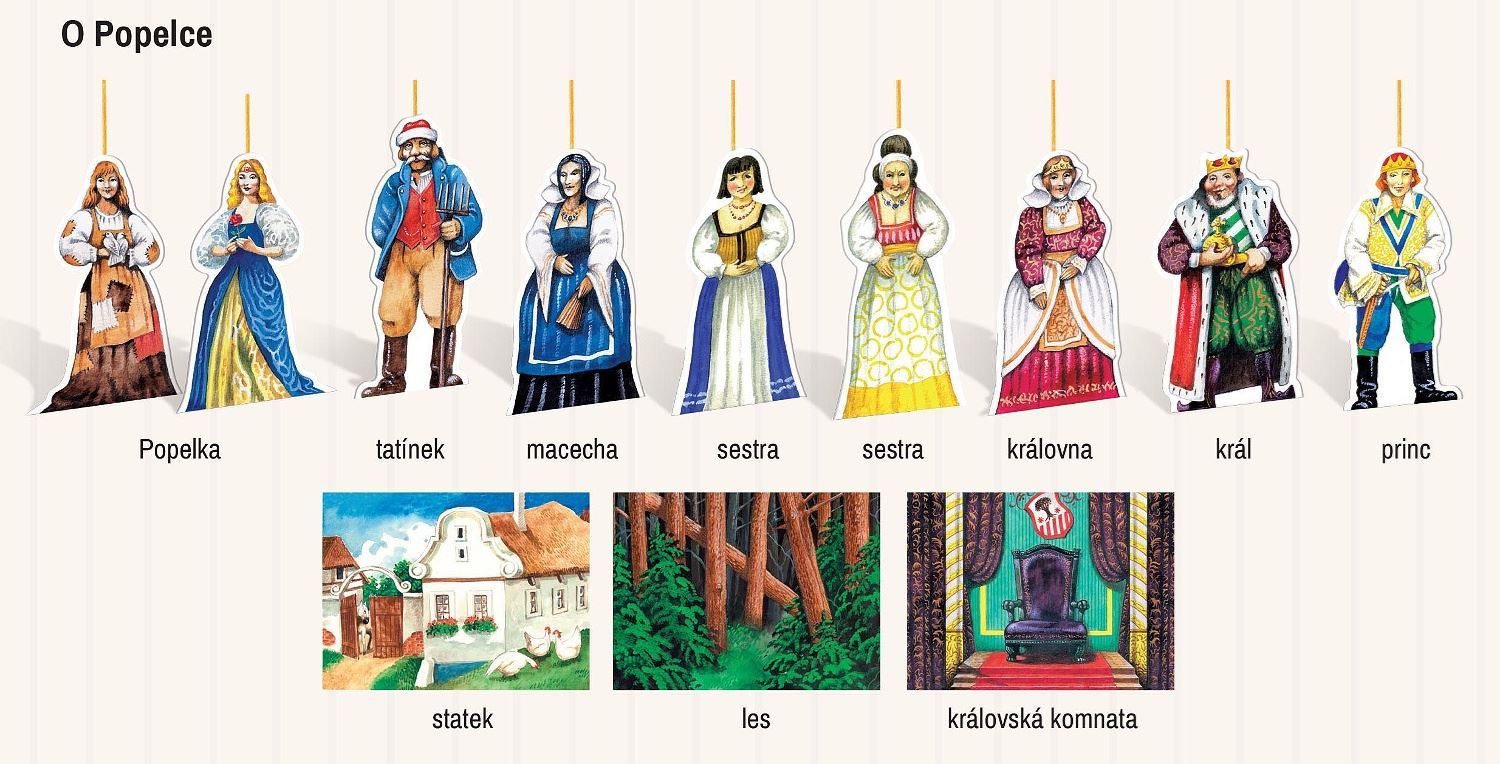Originální papírové loutkové divadlo