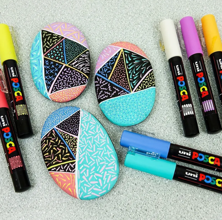 POSCA 5M metalický zelený popisovač hrot 1,8-2,5mm