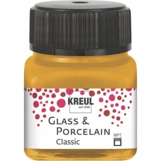 Barva na sklo a porcelán 20ml metalická zlatá classic