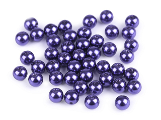 Korálky plast Ø10mm 20ks modrá