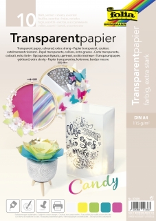 Transparent papír A4 10listů 