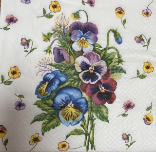 Ubrousek 33x33cm Macešky