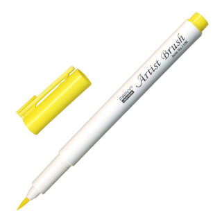 Popisovač se štětečkem Artist Brush žlutý lemon