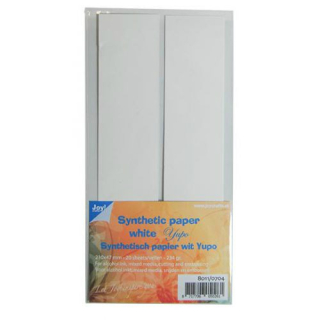 Syntetický papír YUPO 21x4,7cm 234g/m2 20ks