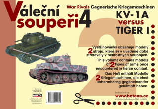 Vystřihovánky A4 Váleční soupeři 4