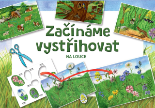 Začínáme vystřihovat  Na Louce