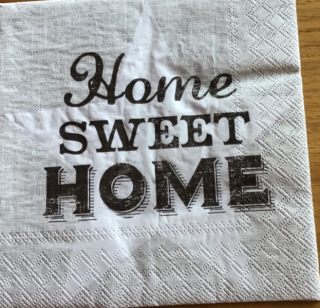 Ubrousek 33x33cm HOME SWEET HOME