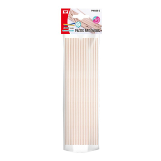 Tyčky dřevěné přírodní kulaté o0,4cm (20ks)