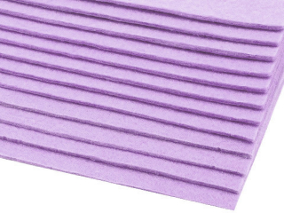 Plsť filc 20x30 fialová lila 2mm