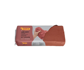JOVI samotvrdnoucí modelovací hmota 1000g hnědá 3+