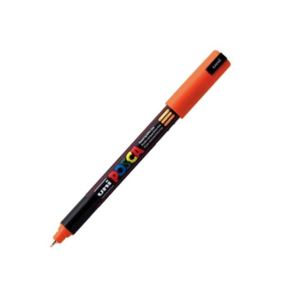 POSCA 1MR oranž popisovač kovový hrot 0,7mm