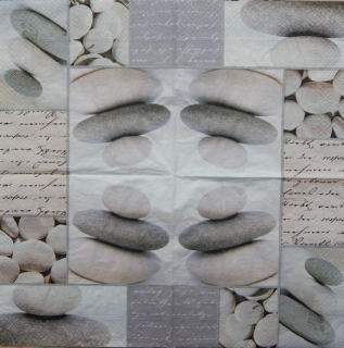 Ubrousek 33x33cm kameny