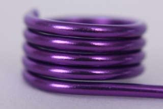 Drát hliníkový o1mm cca4m fialový