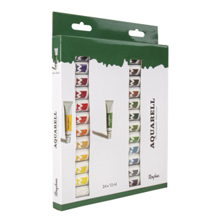 Akvarelové barvy sada 24x12ml Rayher