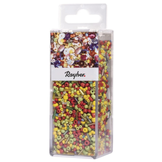 Korálkový mix 90g + drát 50mx0,3mm 