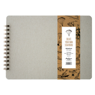 Album kroužkové Scrapbook 300g/m2 12listů A4