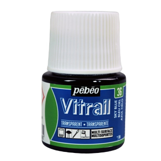 Vitrail na sklo, kovy, plexisklo 45ml sv.modrá