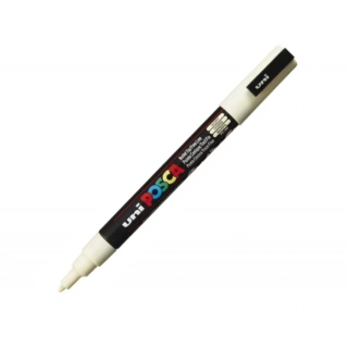 POSCA 3M bílý popisovač hrot 0,9-1,3mm