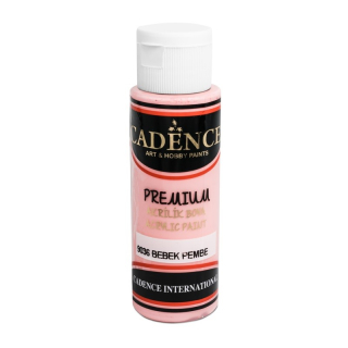 Akrylová barva Cadence Premium 70ml sv. růžová