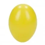 Vajíčko vejce 60x40mm plast žlutá