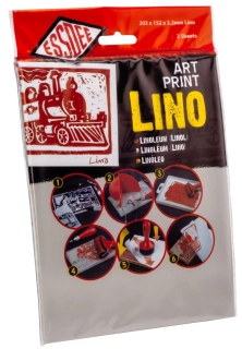 Lino blok pro linoryt 203x152x3,2mm 2ks ESSDEE 