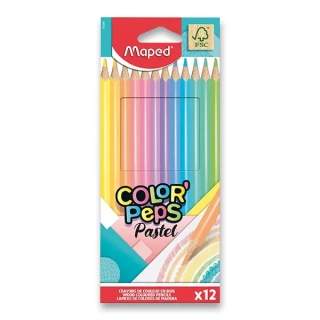 Pastelky 12ks Maped