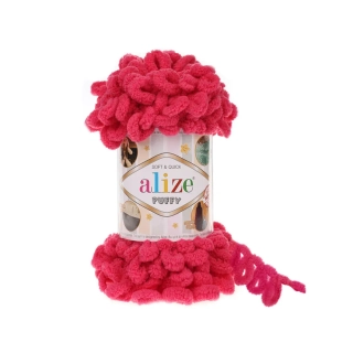 Příze Puffy Alize růžová