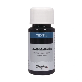 Barva na textil 50ml černá