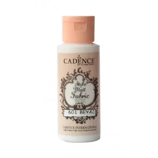 Barva na textil Cadence Style Matt 59ml bílá