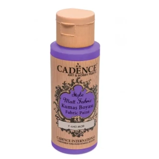Barva na textil Cadence Style Matt 59ml fialová