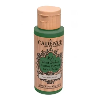 Barva na textil Cadence Style Matt 59ml tm. zelená