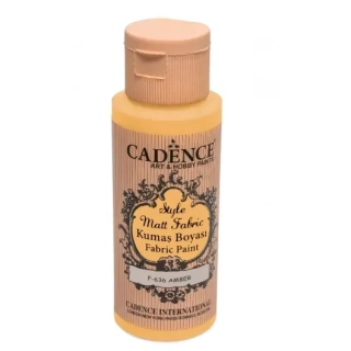 Barva na textil Cadence Style Matt 59ml jantarová žlutá amber