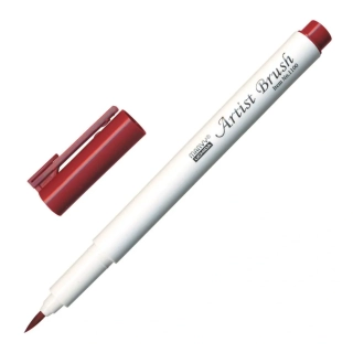 Popisovač se štětečkem Artist Brush english červený