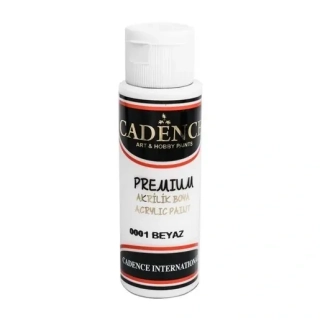 Akrylová barva Cadence Premium 70ml bílá